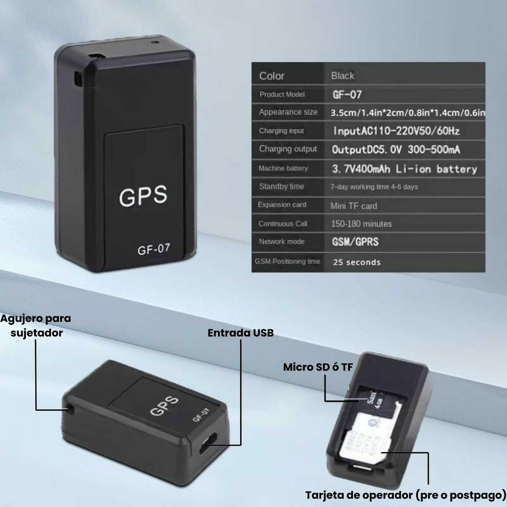 Rastreador GPS | Vigila tu vehículo 24H