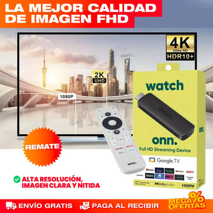 Convertidor ORIGINAL | SMART TV + CONTROL REMOTO